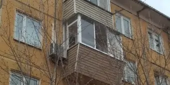 Утепление. «Хрущевка под ключ», реализация балкона с выносом в две стороны (по фасаду и один бок), внутренняя отделка.
